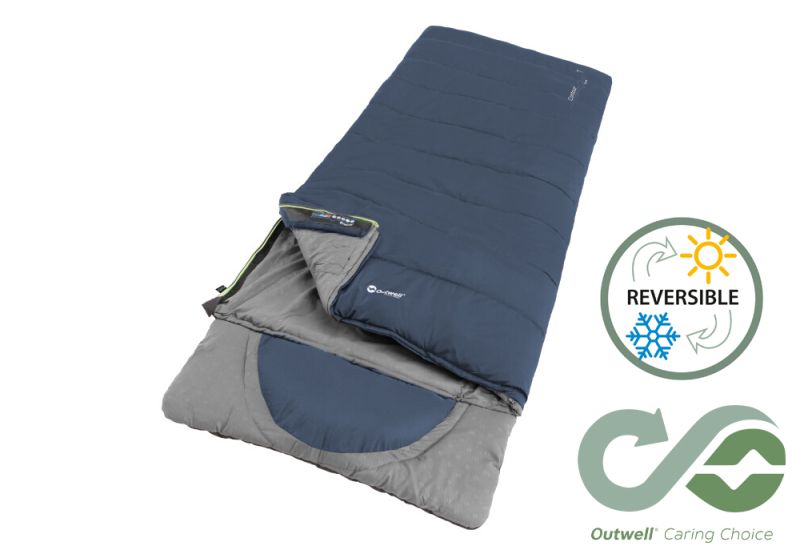 Outwell contour lux double sleeping bag online