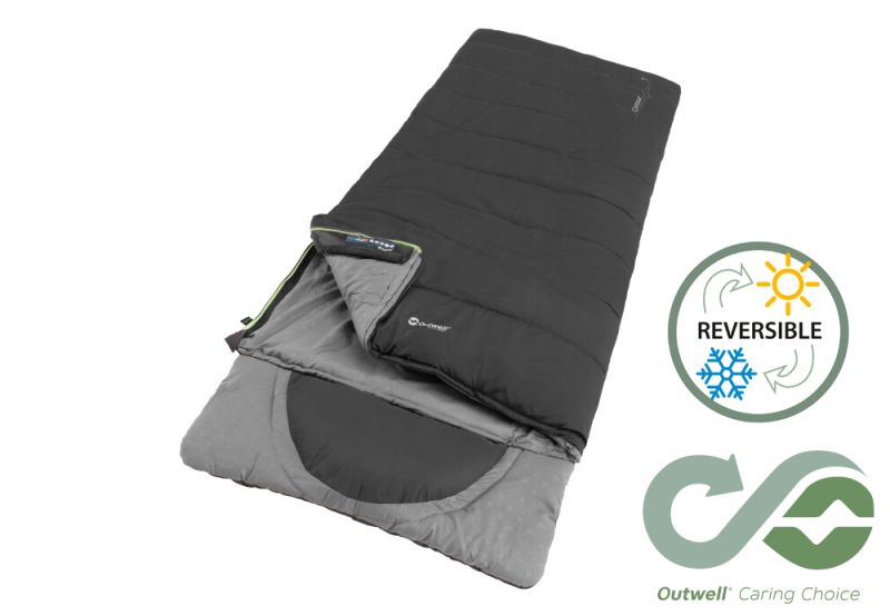 Outwell Contour Single Sleeping Bag Midnight Black