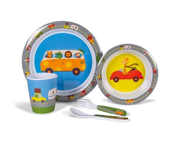 Kampa Animal Traffic Melamine Set