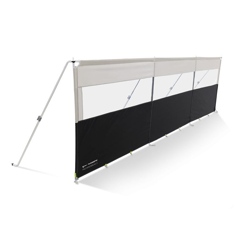 Dometic Pro Windbreak 3 section 3 pole