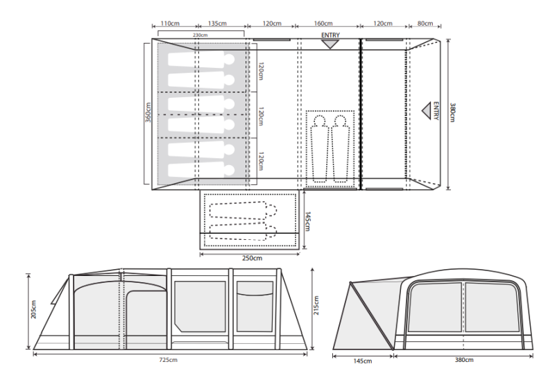 Outdoor revolution airedale 6 outlet