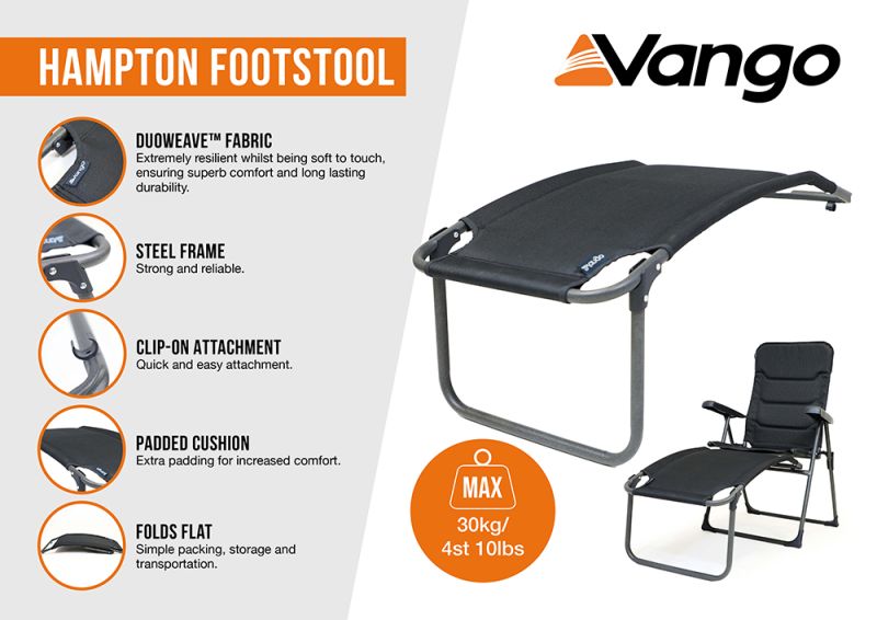 Vango Hampton Padded Footrest