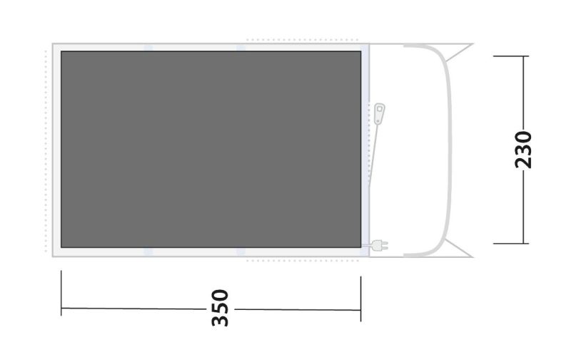 Outwell Sunhill 3 Air Footprint