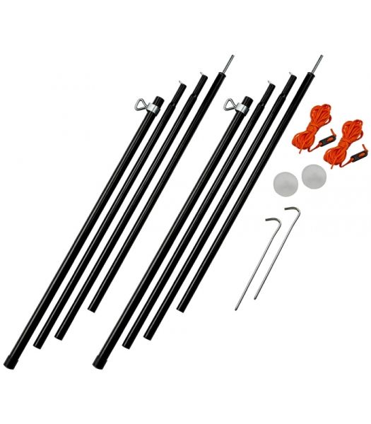 Vango Adjustable Steel King Pole 180 220cm