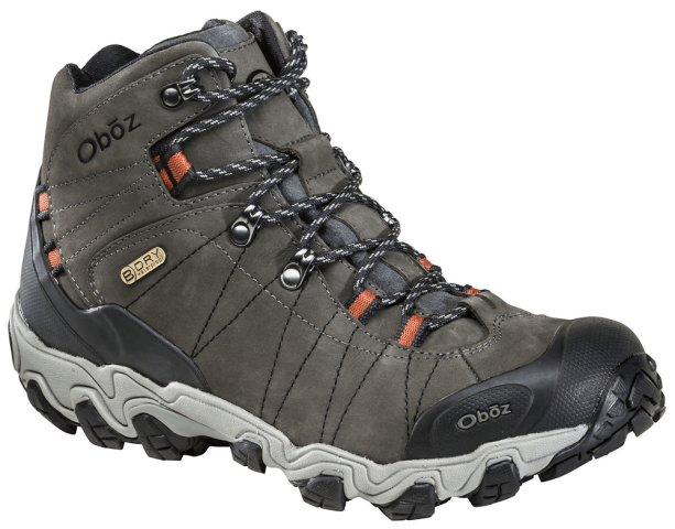 Oboz Mens Bridger Mid Wide Boot - Raven