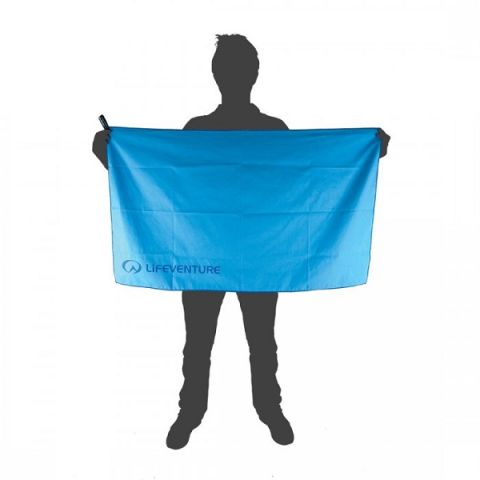 Lifeventure SoftFibre Blue Towel - Large