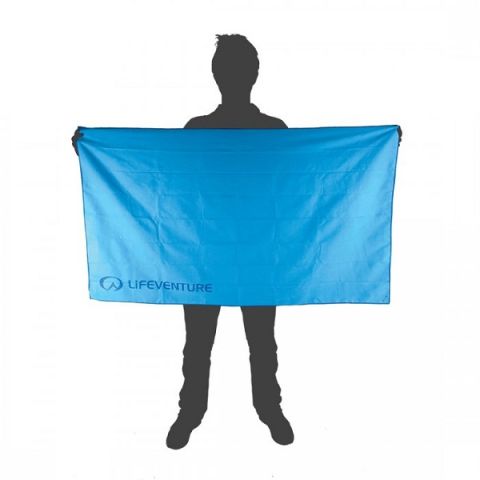 Lifeventure SoftFibre Blue Towel - X-Large