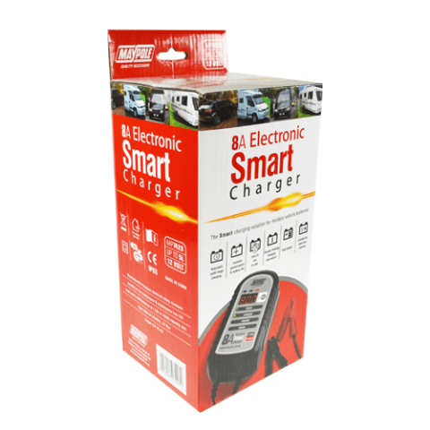 Maypole Electronic Smart Charger - 8A 12V