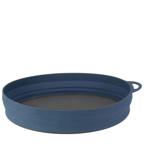Lifeventure Ellipse Collapsible Plate - Navy