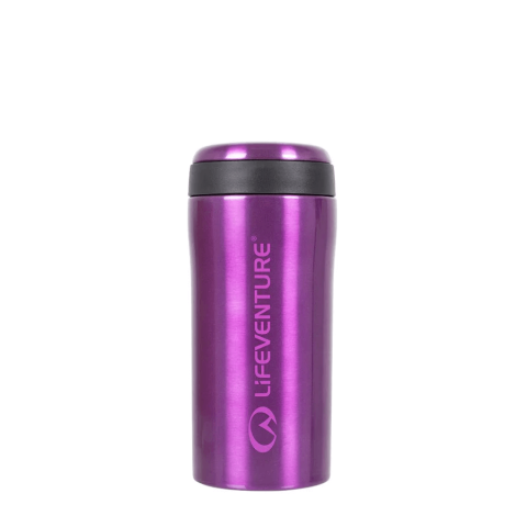 Lifeventure 300ml Thermal Mug - Gloss Purple