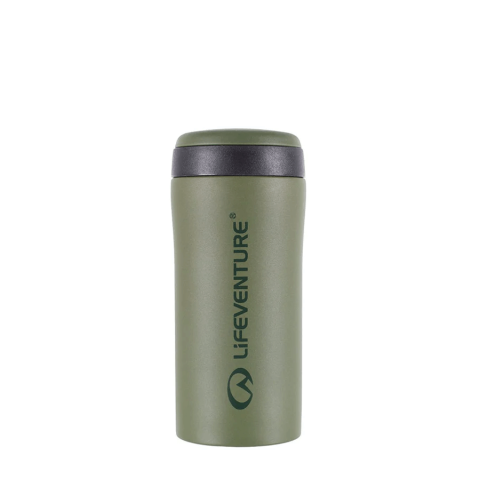 Lifeventure 300ml Thermal Mug - Matt Khaki