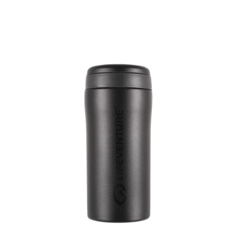 Lifeventure 300ml Thermal Mug - Matt Black