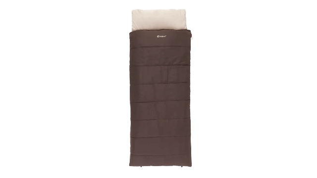 Outwell Contour Supreme Single Sleeping Bag - Brown