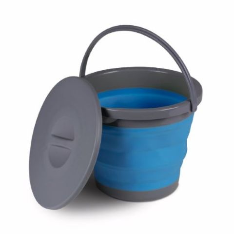 Kampa 5 Litre Bucket With Lid - Blue