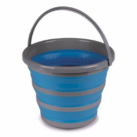 Kampa 5 Litre Bucket With Lid -Blue