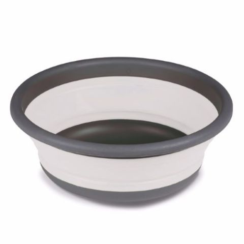 Kampa Collapsible Round Washing Bowl Large - Grey