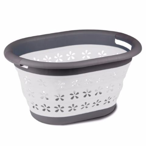 Kampa Collapsible Laundry Basket - Grey