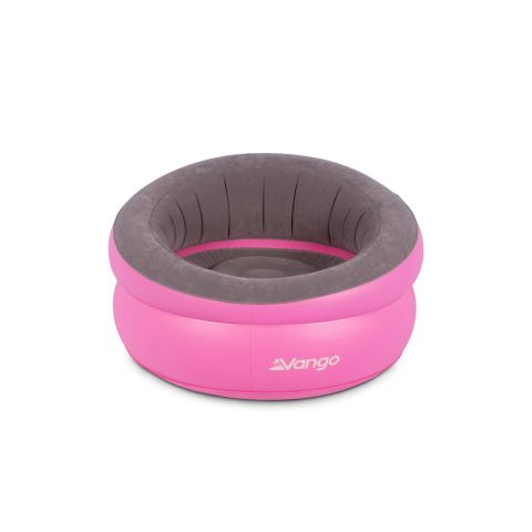 Vango Inflatable Donut Flocked Chair - Pink