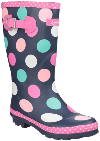 Cotswold Junior Dotty Wellington Boots