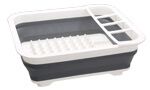 Quest Collapsible Dish Rack & Drainer - Grey