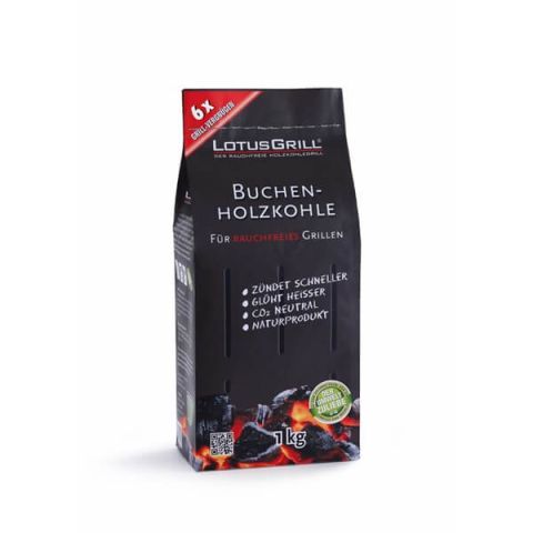 Lotus Grill Beech Charcoal - 1kg