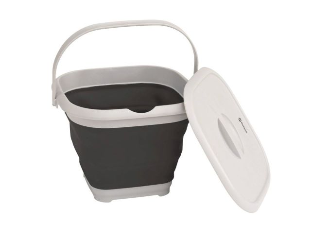 Outwell Collaps Square Bucket w/ Lid - Navy Night