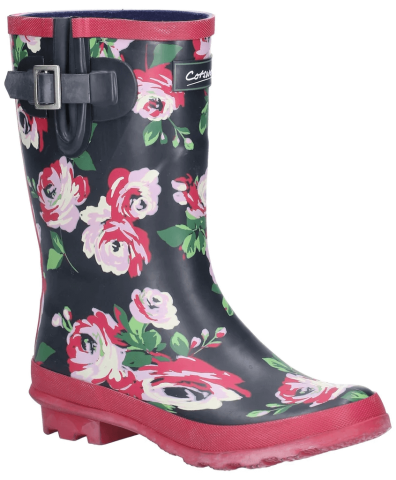 Cotswold Paxford Flower Wellington Boots