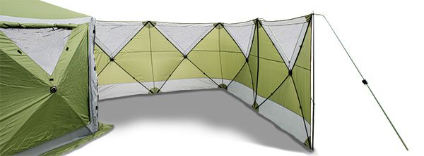 Quest Screen Shield Windbreak (3 Panel)