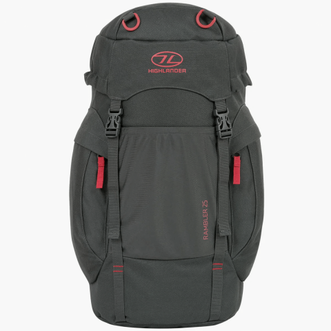 Highlander Rambler 25L Rucksack - Charcoal