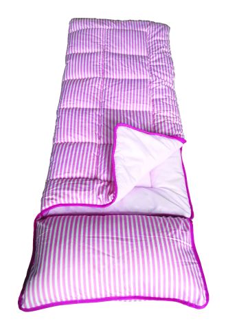 Sunncamp Child's Sleeping Bag - Pink Stripe