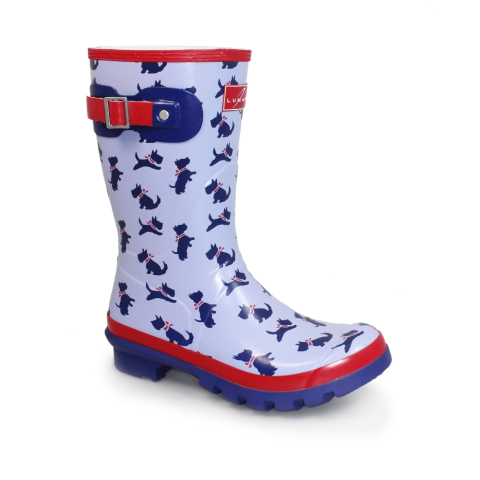 Lunar Scottie Short Wellington Boots