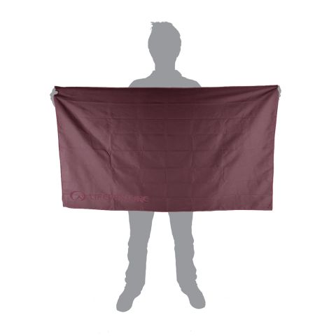 Lifeventure SoftFibre Blackcurrant Towel - X-Large
