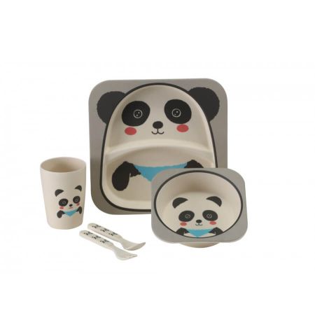 Vango Bamboo Kids Tableware Set - Panda