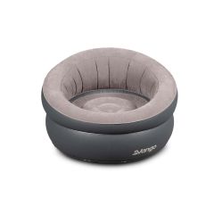 Vango Inflatable Donut Flocked Chair - Grey