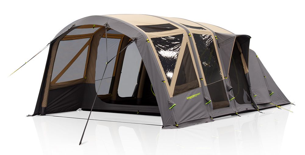 Polycotton top inflatable tent