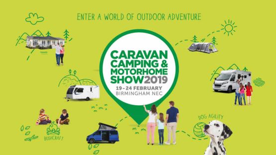 NEC Caravan, Camping and Motorhome Show 19th-24th Feb 2019!