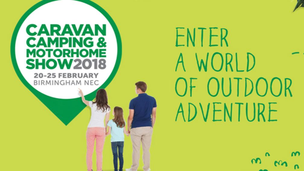 NEC Caravan, Camping and Motorhome Show 20th-25th Feb 2018!