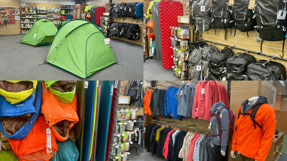 New Backpacking Display in-store!